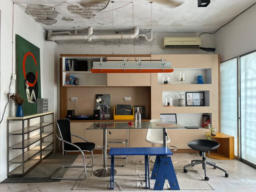 Friends Create Unique '17 Studio' Home Using Secondhand Items and DIY