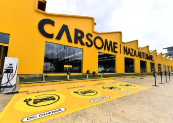 CARSOME Automall di Petaling Jaya, Selangor.