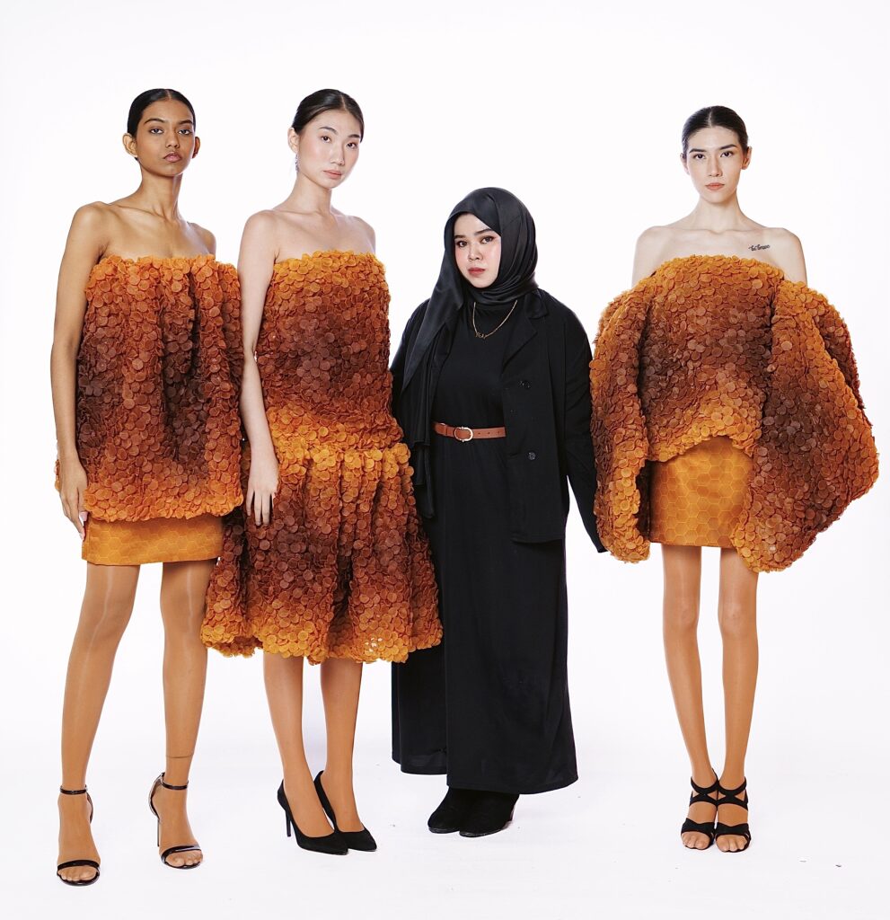 Modern Beehive: Designer Ellyana Diana's Textured Collection
