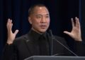 GUO Wengui didapati bersalah menipu ribuan orang. - AFP
