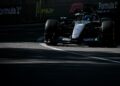 AKSI George Russell dalam sesi latihan bebas pertama di Grand Prix Monaco, semalam. - AFP