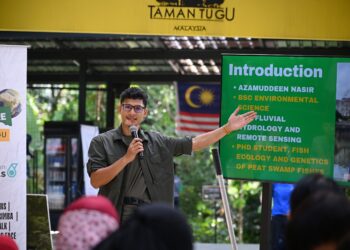 Azamuddeen bukan sekadar mahu menghiburkan, tetapi juga mendidik masyarakat mengenai kepentingan menjaga alam sekitar.