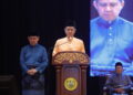TENGKU Sarafudin Badlishah Sultan Sallehuddin membacakan titah Sultan Kedah pada Majlis Sambutan Maal Hijrah 1448H/2026M Peringkat Negeri Kedah di Wisma Darul Aman, Alor Setar.