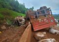 PEMANDU treler terlibat nahas di Kilometer 43 Lebuhraya Kuala Lumpur–Karak (KLK) positif dadah jenis Methamphetamine.