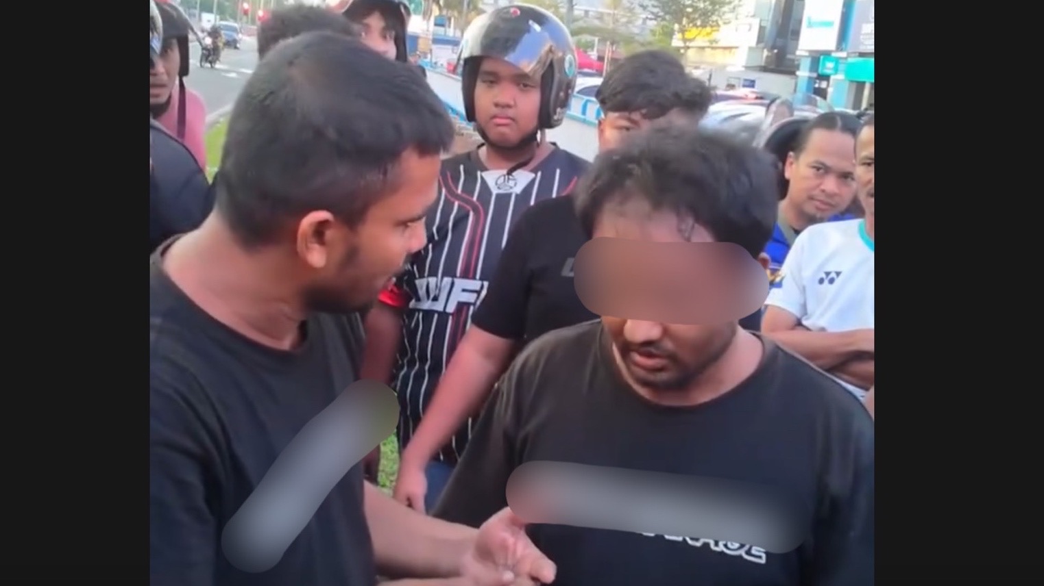 Lelaki Rohingya kemalangan