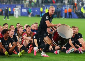 Erling Haaland. - AFP