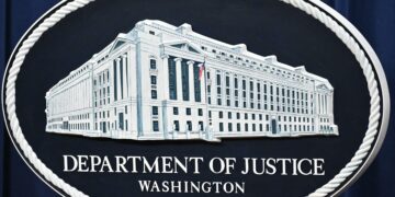JABATAN kehakiman AS setuju dengan pembekuan ‘dana politik’. - AFP