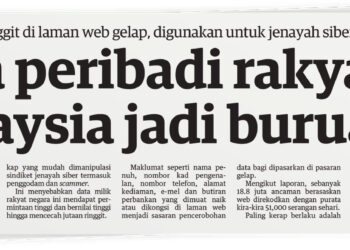LAPORAN Utusan Malaysia 17 Jun lalu.