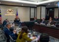 ANWAR Ibrahim mempengerusikan mesyuarat bersama Ketua-Ketua dan Menteri-Menteri Besar di Bangunan Parlimen Malaysia, Kuala Lumpur. PEJABAT PERDANA MENTERI