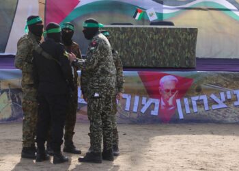 GAMBAR fail beberapa pejuang Hamas di Gaza. - AFP