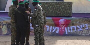 GAMBAR fail beberapa pejuang Hamas di Gaza. - AFP