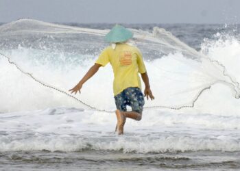GAMBAR fail Pulau Siargao. - AFP