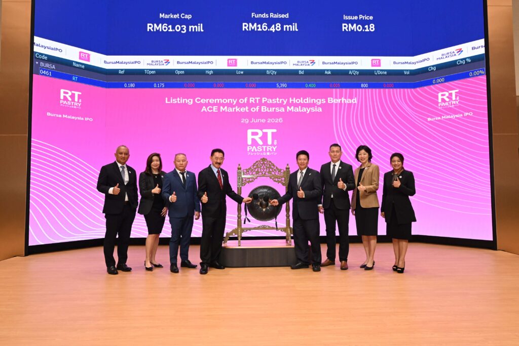 RT Pastry Debuts on ACE Market at 17.5 Sen