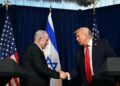 GAMBAR fail Trump dan Netanyahu. - AFP