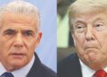 YAIR Lapid (kiri) dan Donald Trump. - AFP