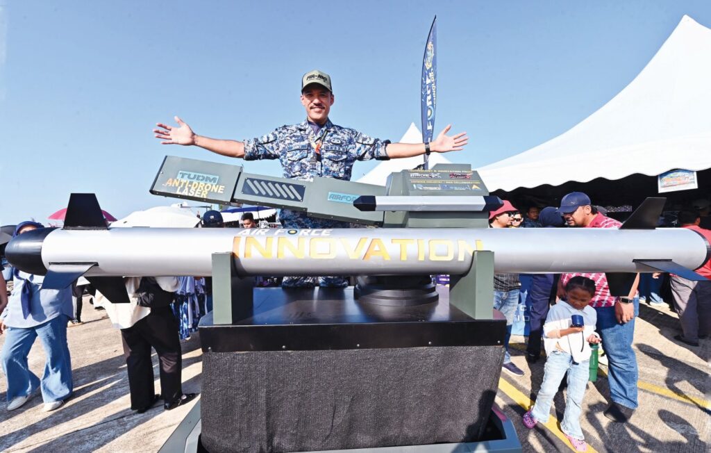 RMAF Develops Nation's First Laser Anti-Drone System