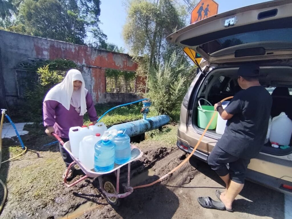 Batal tempahan ekoran gangguan air
