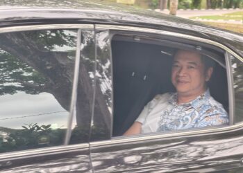 NAIB Pengerusi DAP Negeri Sembilan, Teo Kok Seong antara pemimpin PH Negeri Sembilan yang kelihatan hadir di Kediaman Rasmi Menteri Besar Negeri Sembilan hari ini.