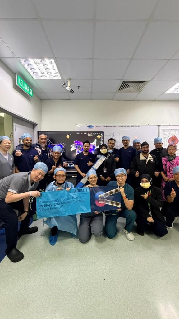 Malaysia's IJN first to use dual-energy cardiac ablation tech