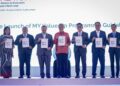 AHMAD Zahid Hamidi (tengah) sewaktu merasmikan Persidangan Invest Malaysia Kuala Lumpur, di sini hari ini. - UTUSAN/MUHAMAD IQBAL ROSLI