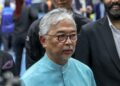 Sultan Pahang, Al-Sultan Abdullah Ri’ayatuddin Al-Mustafa Billah Shah berkenan hadir pada Kejohanan Trek Kebangsaan  Velodrom Nasional Nilai di sini hari ini.-UTUSAN/FARIZ RUSADIO