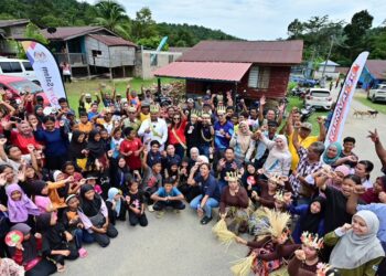 Program Karnival 3K anjuran mySalam di Perkampungan Orang Asli Makmur di Hulu Kinta mendapat sambutan hangat, baru-baru ini.