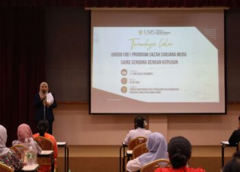 Taklimat awal diberikan kepada calon sebelum sesi temu duga yang diadakan di Kota Kinabalu baru-baru ini.