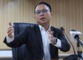 DANIEL Gooi Zi Sen ketika ditemui pemberita di George Town, Pulau Pinang hari ini.-UTUSAN/DANIAL SAAD