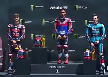 Hakim Danish menjuarai GP Republik Czech di Litar Brno, Republik Czech, hari ini.