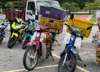 ANTARA kenderaan yang disita dalam Operasi Pemandu Warga Asing (PeWA) Bil. 3/2026 yang dijalankan di sekitar Taman Rekreasi Kampung Tasik Tambahan, Ampang