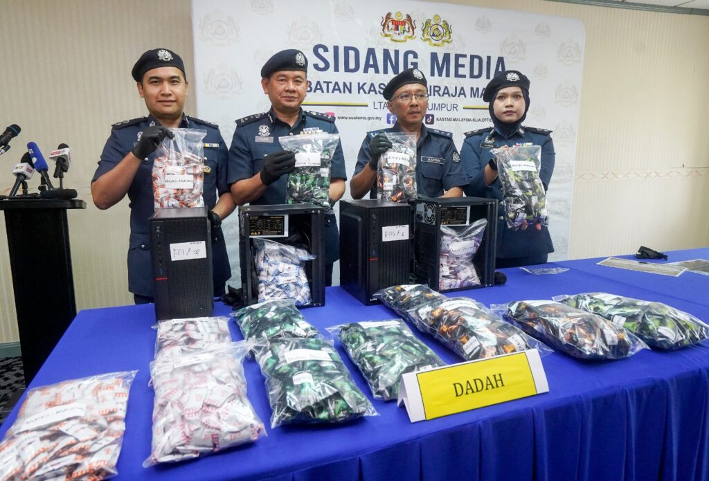 Malaysian Customs Seizes AI Chips and Meth Vape Liquids Worth RM54 Million