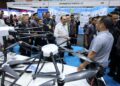 Perdana Menteri, Datuk Seri Anwar Ibrahim melawat ke ruang pameran pada Majlis Penutupan Rasmi MyDrone Expo 2026 di Taman Ekspo Agro Malaysia Serdang (MAEPS) di sini hari ini. GAMBAR - AMIR KHALID