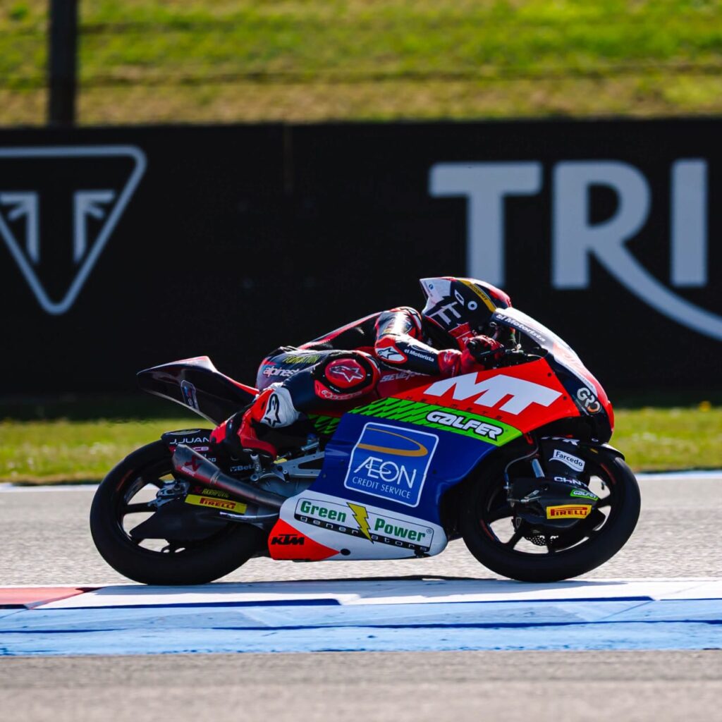 Hakim Danish Starts Dutch Moto3 Grand Prix from 16th Position