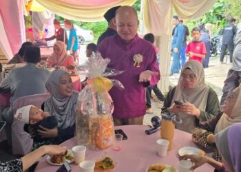 Cheah Pou Hian dalam program santai dan menyantuni masyarakat tanpa mengira kaum di DUN Jelapang