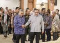 AHMAD Zahid Hamidi dan Anthony Loke Siew Fook menghadiri Majlis Kerjasama Strategik antara Kementerian Pengangkutan dan Kementerian Pertahanan bagi memperkasa Pendidikan dan Latihan Teknikal dan Vokasional (TVET) anggota Angkatan Tentera Malaysia (ATM) di Perdana Putra, Putrajaya, semalam. – UTUSAN/FAISOL MUSTAFA.