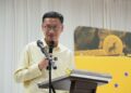 WONG CHEN ketika berucap dalam Jelajah Kancil Parti Bersama Malaysia (Bersama) di Seremban, Negeri Sembilan, malam tadi.-FB BERSAMA