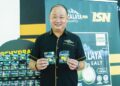 KENNY Low di Majlis Perasmian Himalaya Sports sebagai rakan strategik korporat ISN di Dewan Perdana ISN baru-baru ini. - UTUSAN/ISKANDAR ISHAK