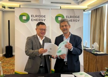 YEO Hock Cheong (kiri) dan Salihudin Mohd. Razali (kanan) dalam Sidang media selepas Mesyuarat Agung Tahunan (AGM) Ke-2 di Petaling Jaya hari ini.