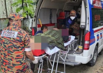 PASANGAN suami isteri yang mengalami muntah dan cirit-birit selepas termakan cendawan beracun dalam kejadian di Jeneri, Sik semalam.