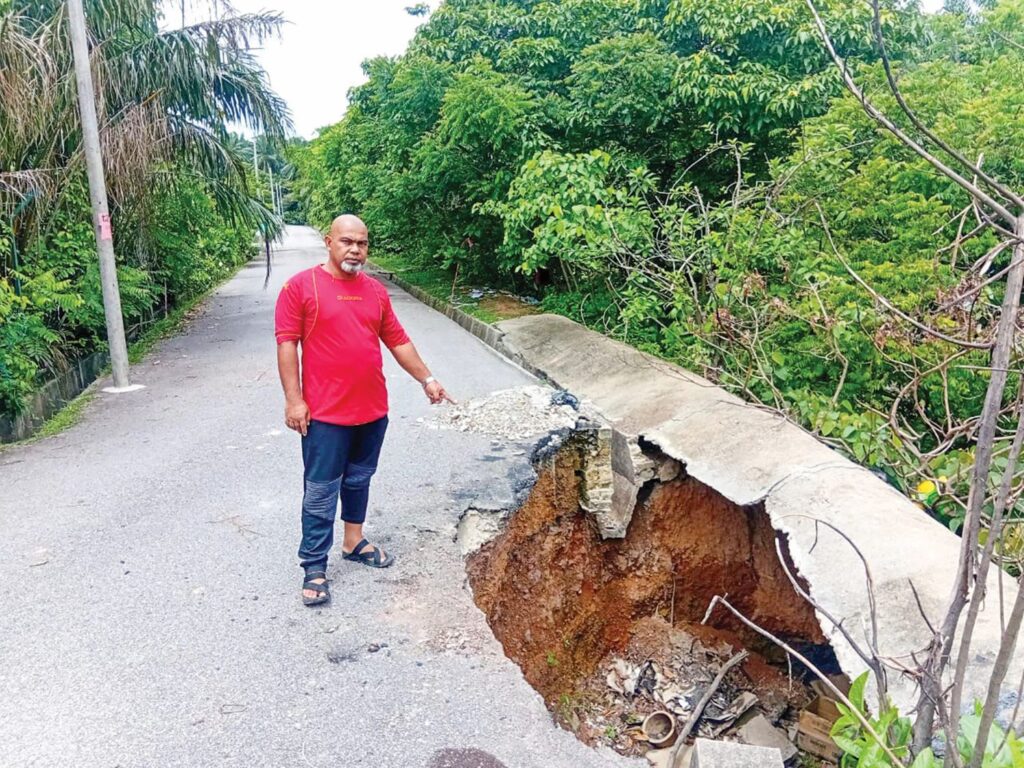 Residents Face Land Erosion and Subsidence