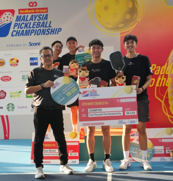 Pengalaman tenis julang Er Yang-Farreez dalam pickleball Pengalaman tenis julang Er Yang-Farreez dalam pickleball