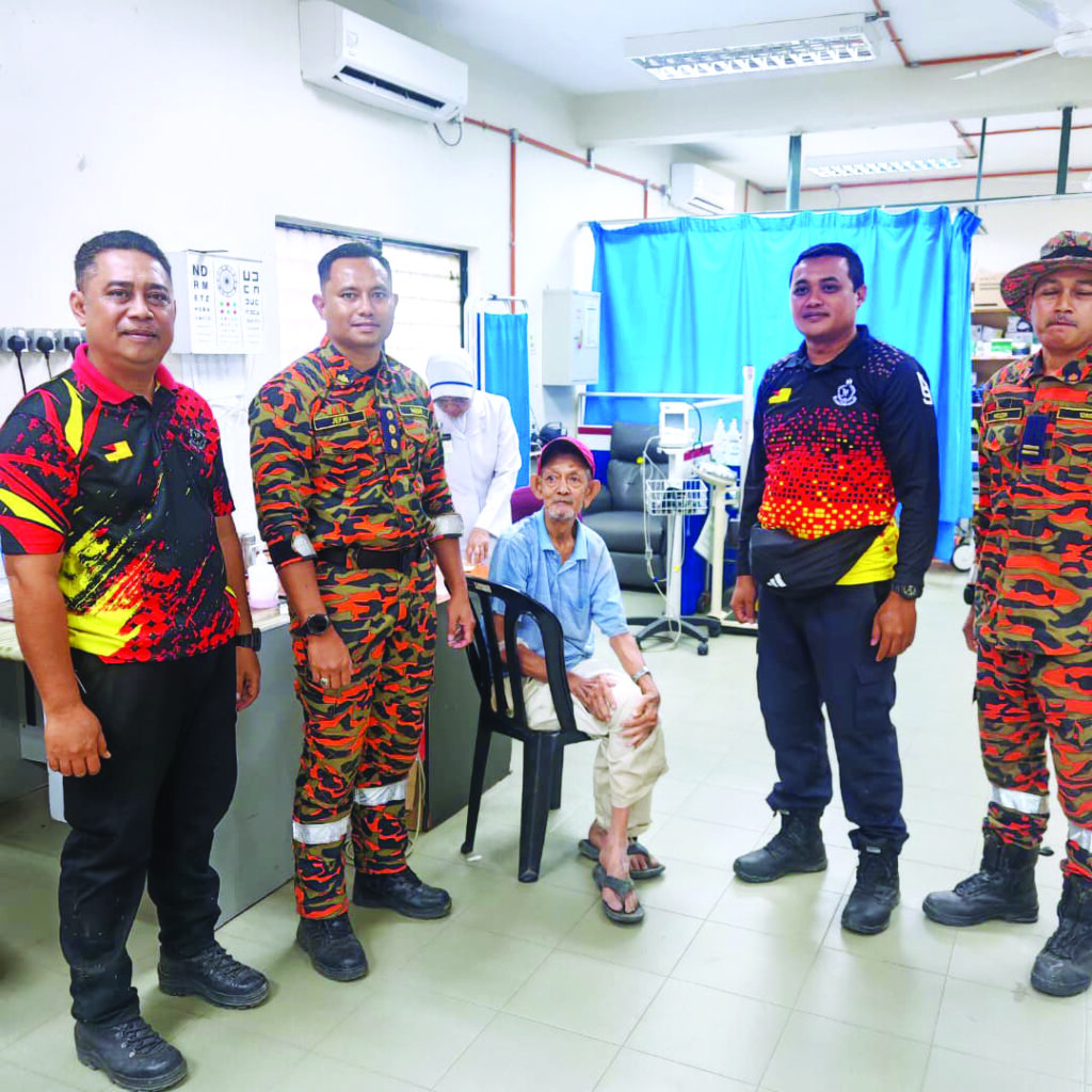 Jumpa hanya 3.5 km dari tempat hilang selepas 4 hari