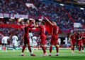 Penyerang Portugal, Cristiano Ronaldo gagal menyinar ketika pasukannya mencatat kemenangan 2-1 ke atas Nigeria dalam aksi persahabatan di laman sendiri, semalam. - AFP