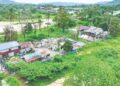SEBUAH lagi perkampungan haram etnik Rohingya didirikan di kawasan terpencil Sungai Tekali, Hulu Langat, Selangor. - UTUSAN/SHIDDIEQIIN ZON