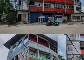 TANGKAP layar yang memaparkan sebuah flat empat tingkat di Sungai Tekali, Hulu Langat, dipercayai dihuni komuniti Rohingya. – Foto FB Datuk Johan Abd Aziz