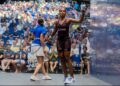 Sivasangari bakal mengharungi satu lagi ujian getir menentang jaguh No. 1 dunia, Hania El Hammamy pada final Jelajah Akhir PSA di Paris, Perancis, esok. - Ihsan PSA Squash