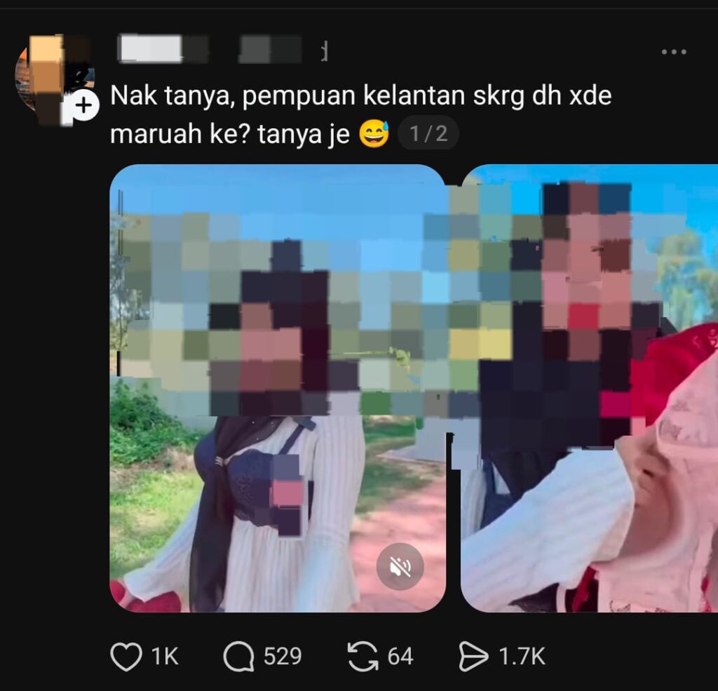 Mufti tegur wanita tutup aurat gayakan pakaian dalam semasa berniaga