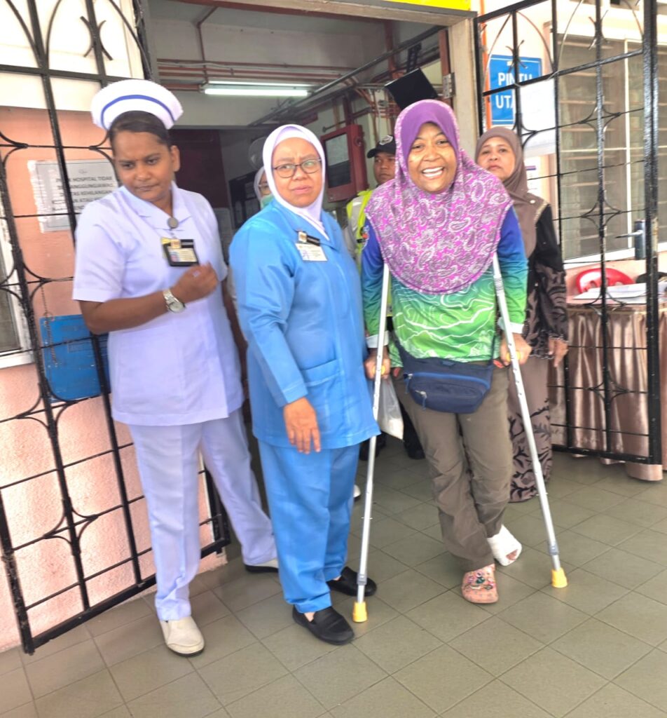 Jaslinda tidak tinggalkan solat sepanjang tersesat