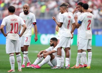 PENYERANG Maghribi, Ismael Saibari mengalami kecederaan Hamstring pada kasi pusingan 16 terbaik Piala Dunia 2026 menentang Kanada, awal pagi tadi-AFP