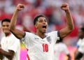 JUDE Bellingham meraikan kemaraan England ke separuh akhir piala dunia selepas meledak dua gol ketika aksi suku akhir menentang Norway di Miami, awal pagi tadi-AFP